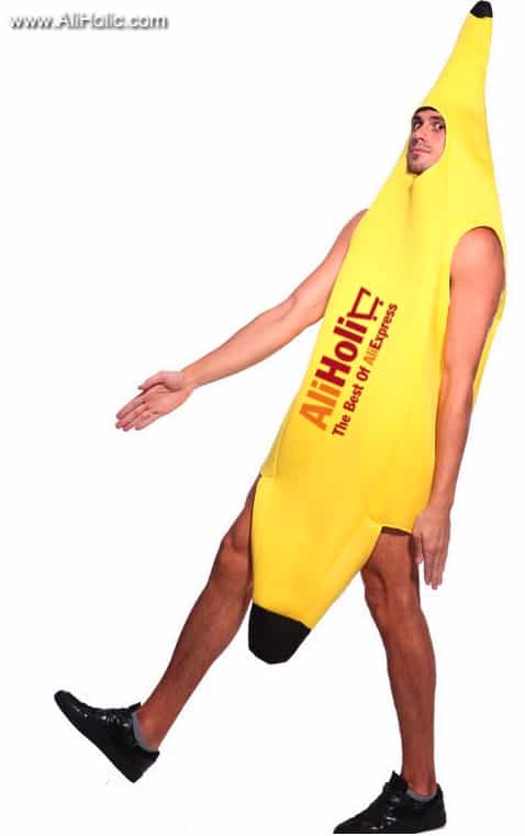 Adult banada costume AliExpress