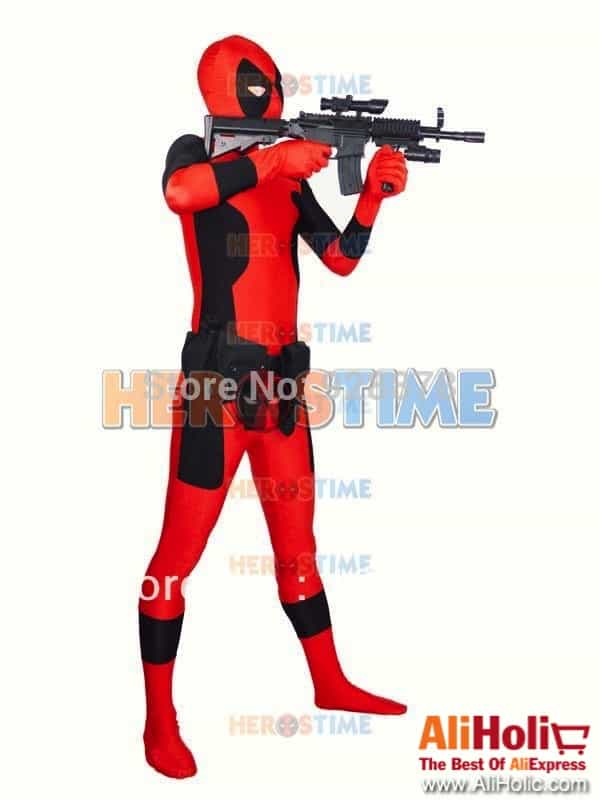 Deadpool cheap costume Aliexpress