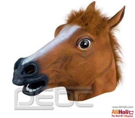 Horse head mask AliExpress