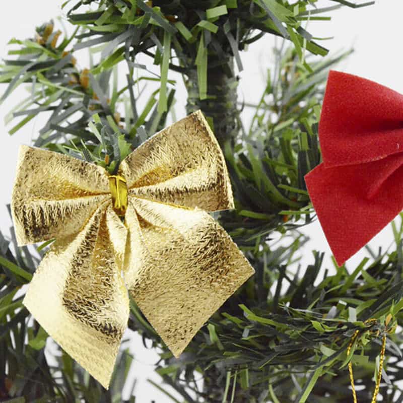 12pc-christmas-tree-bownot-decoration-baubles-xmas-wedding-party-garden-ornament-free-shipping