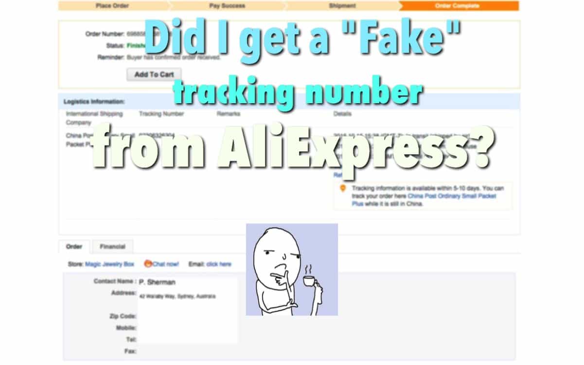 Read more about the article Fake tracking numbers on AliExpress?