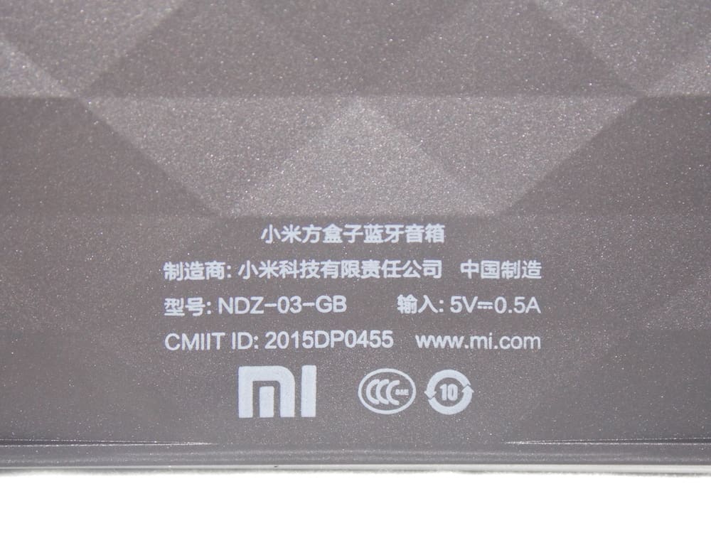 Xiaomi Bluetooth Speaker AliExpress specs