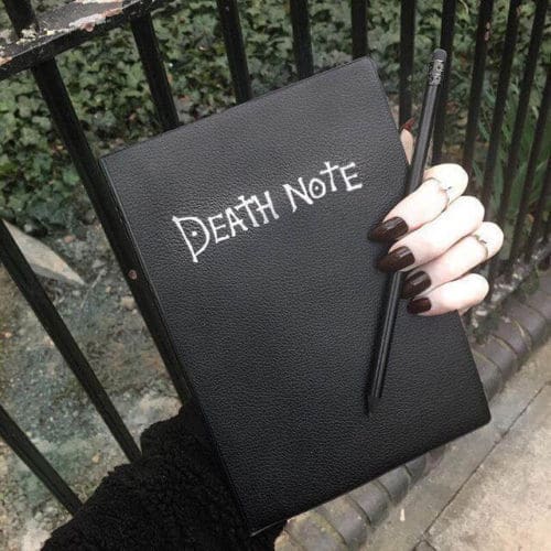 Cuaderno de bocetos Death Note
