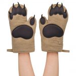 Bear oven mitts