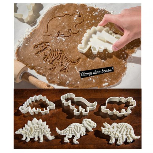 Dino cookie molds