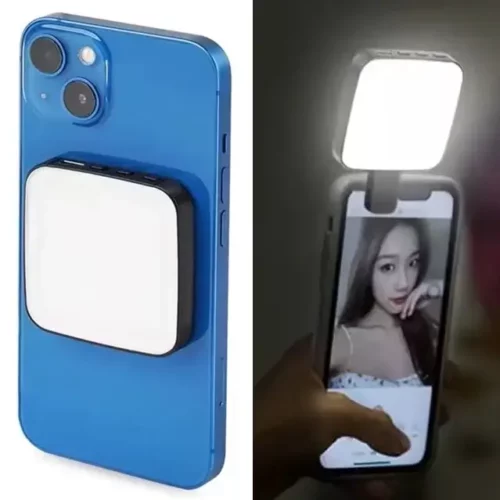 Magnetic camera light